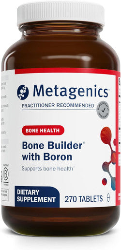 Metagenics Bone Builder with Boron - Bone Strength Supplement - Comprehensive Mineral Support - with Boron Calcium & Phosphorus - Non-GMO - Gluten- - 270 Tablets