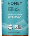 Melora Raw Manuka Honey from New Zealand | UMF 15+ | MGO 525+ | 8.8 Oz Jar | Safe for Skin Care | Edible & Healthy Sugar Alternative | Traceable from Hive to Hand Manuka Honey
