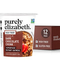 Purely Elizabeth, Vanilla Pecan, Collagen Oatmeal Cups With Nut Butter Packet, Gluten-Free, 2 Ounce (Pack of 12)