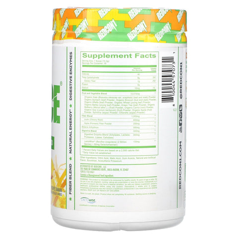 Redcon1 Gi Juice - Digestive Enzymes - Pineapple Banana