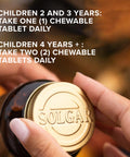 Solgar Kangavites Bouncin Berry Flavor - 120 Chewable Tablets - Complete Multivitamin & Mineral Formula For Children - Vegan Gluten Free