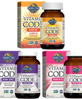 Garden of Life Vitamin D Vitamin Code Raw B12 Zinc & Vitamin C - Whole Food Supplements For Immune Support