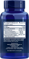 Life Extension Vitamins D and K with SeaIodine 90 Capsules