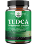 Advanced TUDCA Liver Support Supplement - Extra Strength TUDCA 500mg Bile Salts for Gallbladder Liver and Kidney Support - Liver and Gallbladder Cleanse Tauro Ursodeoxycholic Acid TUDCA Supplement