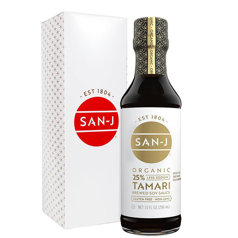 San J International, Sauce Tamari Organic, 10 Fl Oz