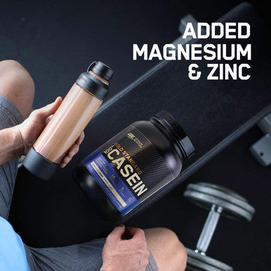 Optimum Nutrition Casein Powder Chocolate Peanut Butter 4 Pound