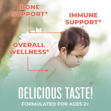 Maryruth Organics Toddler Multivitamin Gummies + Postbiotics | USDA Organic | Vitamins for Kids Ages 2+ | Immune Support | Vitamin C | Vitamin D3 | Vitamin A | Zinc | Vegan | Non-GMO | 60 Servings