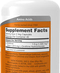 Now Foods L-Ornithine 500mg 60VC