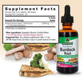 Nature'S Answer Burdock Root | Herbal Supplement | Super Concentrated | Promotes Overall Well-Being | Low Alcohol & Gluten- 2oz Extract | Single Count