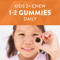 Nature'S Way Kids Growing Bones & Muscles With Calcium & Vitamin D, Ages 2 And Over, Wildberry Flavored, 60 Gummies