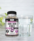 Kaya Naturals Hair Skin Nail Capsules BIOTIN Vitamin D Vitamin B12 A Folic Acid Support Hair Support Vitamin Supplement 180 Count