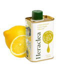 Heraclea - Lemon Infused - Extra Virgin Olive Oil - Organic Olive Oil - Extra Virgin - Cold Pressed - Polyphenol Rich EVOO - 5.9oz Bottle