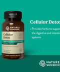 Nature'S Sunshine Cellular Detox 100 Capsules Kosher | Natural Digestive System Supplement That Helps Facilitate Bowel Movement
