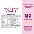 Nature's Bounty Optimal Solutions Extra Strength Hair, Skin & Nails 150 Softgels