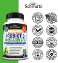 Bio Schwartz Probiotic 40 Billion CFU Supplement 60 Count