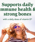 MegaFood Vitamin D3 1000 Iu (25 Mcg) - Immune Support Supplement - Bone Health - With Easily-Absorbed Vitamin D3 Plus Real Food - Non-Gmo Vegetarian - Made Without 9 Food Allergens - 60 Tabs