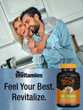 Maca Root Capsules for Women & Men (3200 MG - 180 Capsules) | Peruvian Maca Root Powder Extract Capsules | High Potency Maca Pills | Non-GMO | by TNVitamins