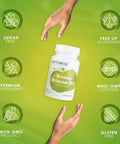 Ambrosial Ambrosial Evening Primrose Oil 1000mg (EPO) | Cold Pressed Evening Primrose Oil Capsules | Rich Source of Omega 6 Fatty Acids & GLA | High Strength Evening Primrose Capsules (Pack of 1-60 Softgels)