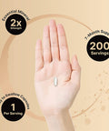 Maximum Strength Potassium Citrate Capsules 200mg 200 Counts Essential Electrolyte Supplement Support Vascular Health and Muscle Function