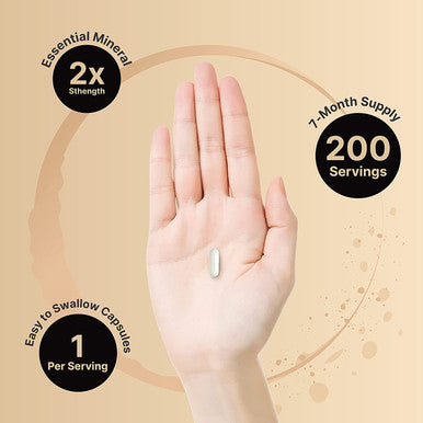 Maximum Strength Potassium Citrate Capsules 200mg 200 Counts Essential Electrolyte Supplement Support Vascular Health and Muscle Function