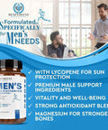 Multivitamin For Men - Supports Energy & Overall Health - Essential Daily Vitamins For Men, Biotin, Magnesium, Zinc & Antioxidant For Immune Health - Non-Gmo Men Multivitamin Supplement, 120 Caps