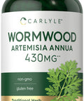 Carlyle Wormwood Capsules 430Mg | Artemisia Annua Herb | 200 Count | Non-Gmo & Gluten Free Supplement