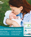 Zazzee PREGNOSITOL Powder and USDA Organic Fertility Support Tea
