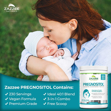 Zazzee PREGNOSITOL Powder and Extra Strength Prenatal Multi Complex