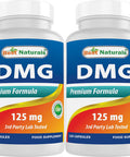 Best Naturals DMG 125 mg 120 Capsules (120 Count (Pack of 2))