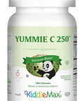 Maxi Health Chewable Vitamin C - Zinc lozenges - Immune Booster - Cherry Flavor - 180 Chewies - Kosher
