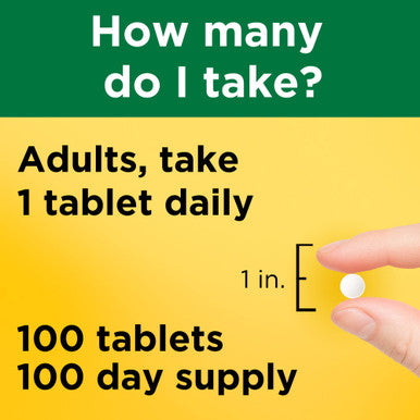 Nature Made Zinc 30 Mg Dietary Supplement 100 Tablets