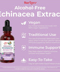 Maryruth Organics Herbal Supplement Drop | Immune Support | USDA Echinacea Purpurea Liquid | Immune Support | Skin Health | Vegan | Non-GMO | Gluten | 1 Fl Oz