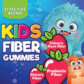 Nature'S Nutrition Fiber Gummies for Kids Supplement - Daily Prebiotic Fiber for Kids Supports Regularity Digestive Health & Immune Support Nature's Plant Based Chicory Root Vitamins Vegan Berry Flavor 60 Gummies