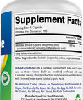 Best Naturals Artichoke Extract 10000 mg Equivalent - 3rd Party Lab Tested - 180 Capsules