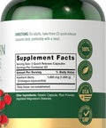 Carlyle Hawthorn Berry Capsules | 1695mg | 250 Capsules | Non-GMO Gluten Extract