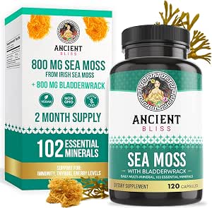 TrueSeaMoss Raw Gold Irish Sea Moss ÃƒÂ¢Ã¢â€šÂ¬Ã¢â‚¬Å“ Premium Wildcrafted & Sun-Dried Seaweed ÃƒÂ¢Ã¢â€šÂ¬Ã¢â‚¬Å“ Extra Dry Texture, Vegan, Non-GMO, Gluten-Free ÃƒÂ¢Ã¢â€šÂ¬Ã¢â‚¬Å“ 16oz (1 lb) Makes Up to 200oz Gel ÃƒÂ¢Ã¢â€šÂ¬Ã¢â‚¬Å“ Atlantic Harvested