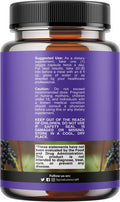 Natures Craft Black Elderberry Capsules Antioxidant Supplement - Elderberry Immune Support Skin Supplement with Skin Vitamins and Sambucus Elderberry Extract - Elderberry Supplement Immune System Support Supplement