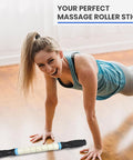 Muscle Roller Stick Ctwctr Massage Roller For Lymphatic Drainage, Cellulite Massager, Leg Massager For Circulation And Pain Relief, Deep Tissue & Trigger Point Massage