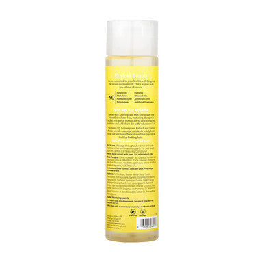 DERMA E Restoring Shampoo for Volume and Shine Sulfate Free Volumizing Shampoo with Lemongrass and Vitamin E Restoring Color Care Shampoo, 10 oz