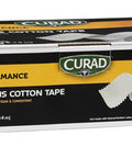 Curad Performance Series Premium Porous Cotton Tape 1" x 10 yd. Box of 12