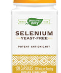 Nature'S Way Selenium 200 Mcg; L-Selenomethionine; 100 Capsules