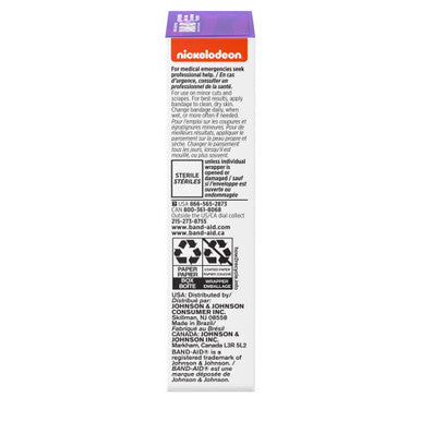 Band-Aid Brand Nickelodeon Shimmer And Shine Bandages, 20 Assorted Sizes Per Box (3 Pack)