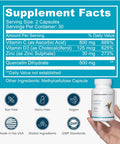 Immune Support, Zinc Quercetin Vitamin C And D Immune Complex, Dihydrate Quercitin Supplements 500 With Zinc Vitamin C D3 For Immunity Support, Vegan Supplement (60 Capsules)