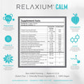 Relaxium Relaxium Calm Non-Habit Forming Stress & Mood Support Supplement Elevate Mood & Boost Relaxation with Ashwagandha 5-HTP GABA Made in USA (60 Vegan Capsules 30 Day Supply)