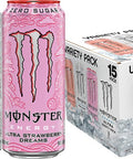 Monster Energy Zero Ultra, Sugar Free Energy Drink, 16 Ounce | Pack of 12