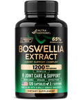 Nutraharmony Boswellia 1200Mg - Boswellia Extract Turmeric Hyaluronic Acid Msm Same - Joint Health & Comfort - Boswellia Serrata 65 Boswellic Acid - For Men & Women - Made In Usa 120 Capsules