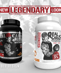 5% Nutrition Rich Piana Real Carbs + Protein | Clean Mass Gainer Protein Powder | Real Food Carbohydrate Fuel for Pre Workout/Post-Workout Recovery Meal | 3.2 lb, 22 Srvgs (Blueberry Cobbler)