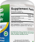 Best Naturals Parsley and Garlic 1000 mg per Serving 250 Vegetarian Capsules. Gluten and Non-GMO.