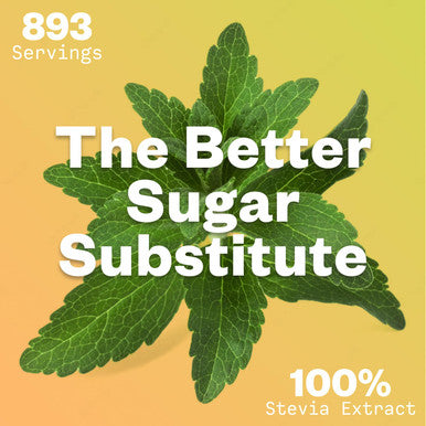 Purisure Organic Stevia Concentrated Powder 125G Organic Pure Stevia Powder No Fillers No Artificial Sweeteners No Aftertaste Zero Calorie Stevia Sweetener Stevia Sugar Substitute 4.4 Oz 846 Servings