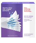 Band-Aid Brand Cushion Care Non-Stick Gauze Pads, Individually-Wrapped, Medium, 3 In X 3 In, 10 Ct